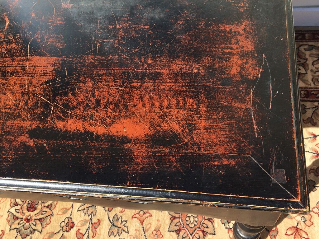 Indonesian colonial style coffee table