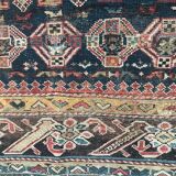 Tapis ancien caucasien chirwan 19eme fait main 105x148 cm