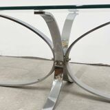Table basse ovale vintage