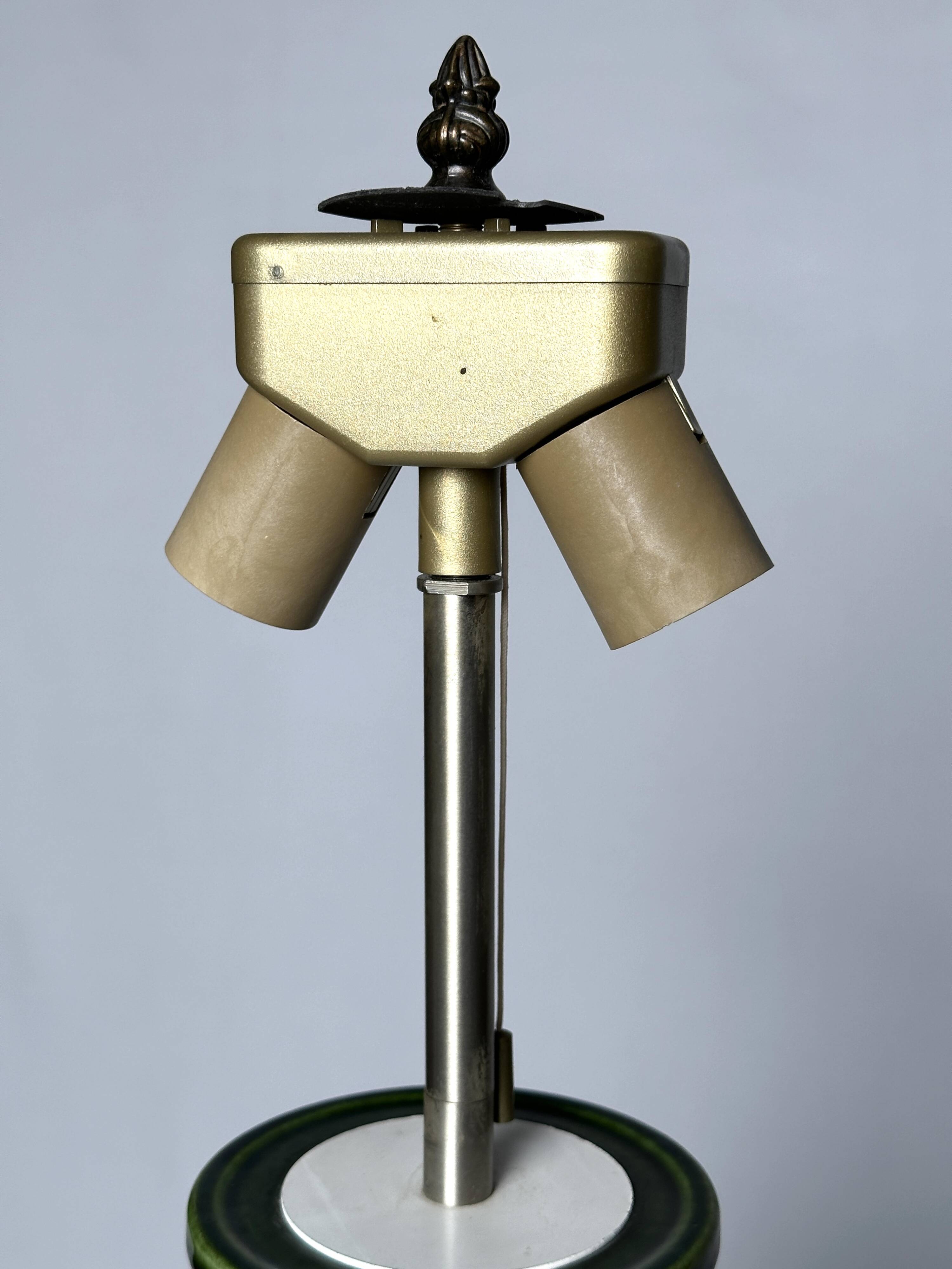 Green Ceramic Bubble Lamp from Kaiser Leuchten, 1960s