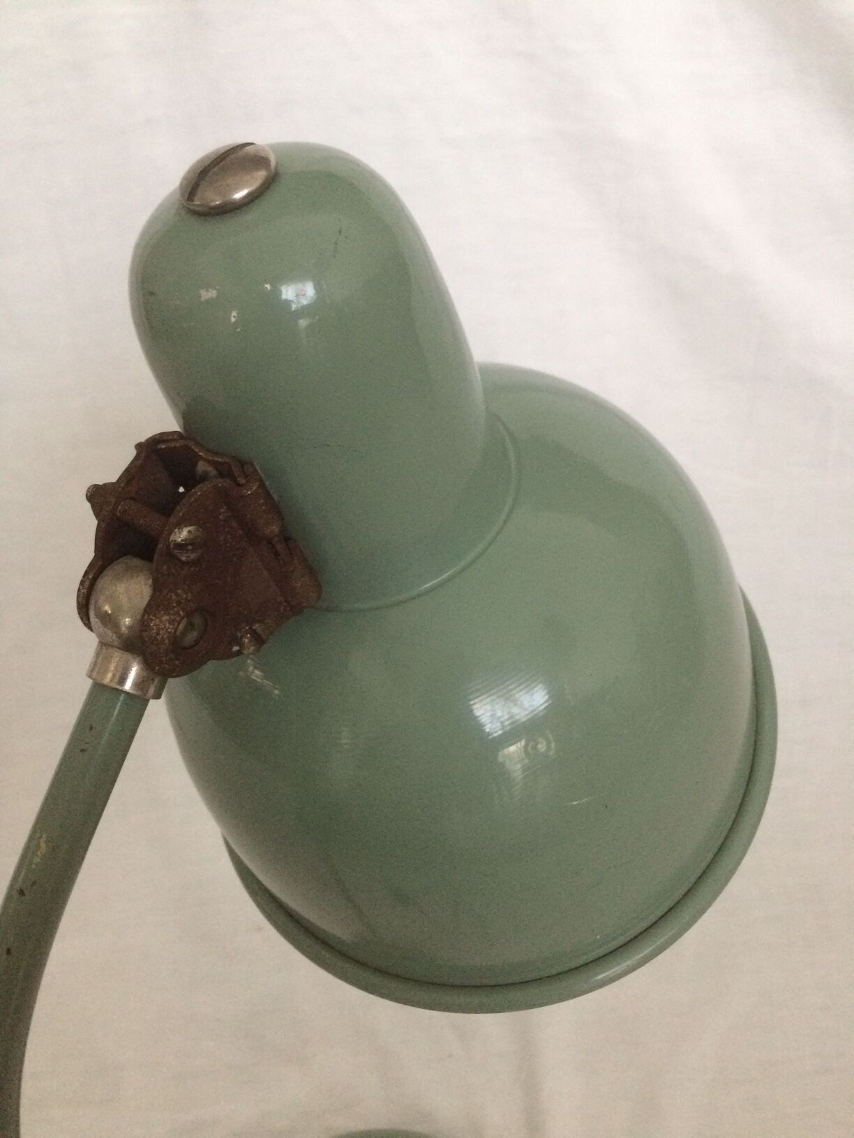 Industrial table lamp