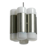 Italian 1960s Space Age ceiling lamp with 13 glasses by Goffredo Reggiani