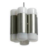 Italian 1960s Space Age ceiling lamp with 13 glasses by Goffredo Reggiani
