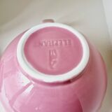 Pink ceramic elephant teapot
