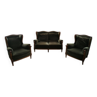 Jean Roche sofa and armchairs