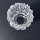Small worked glass globe for lighting