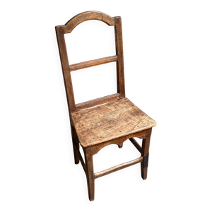 Chaise lorraine en bois