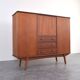Mid-Century Danish Teak Highboard, 1960s.