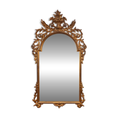 20th century large baroque gilt mirror by Deknudt Belgium