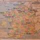 School Vidal-Lablache n ° 4 France departments map