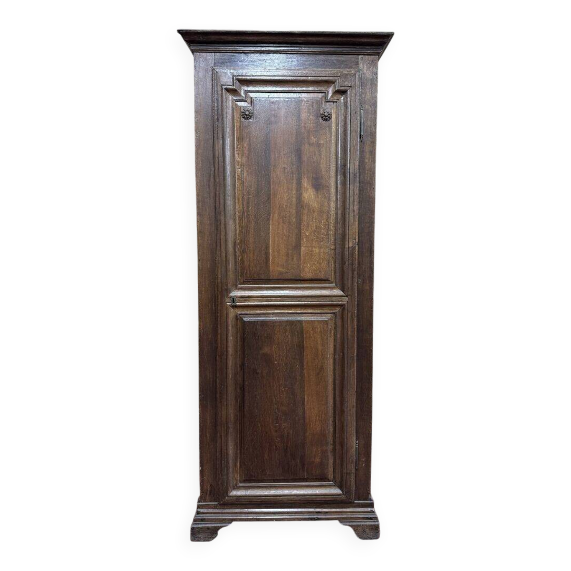 Antique oak bonnetière - Circa 1870