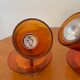 Wall lamps vintage orange lamps