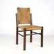Chaise brutaliste en corde