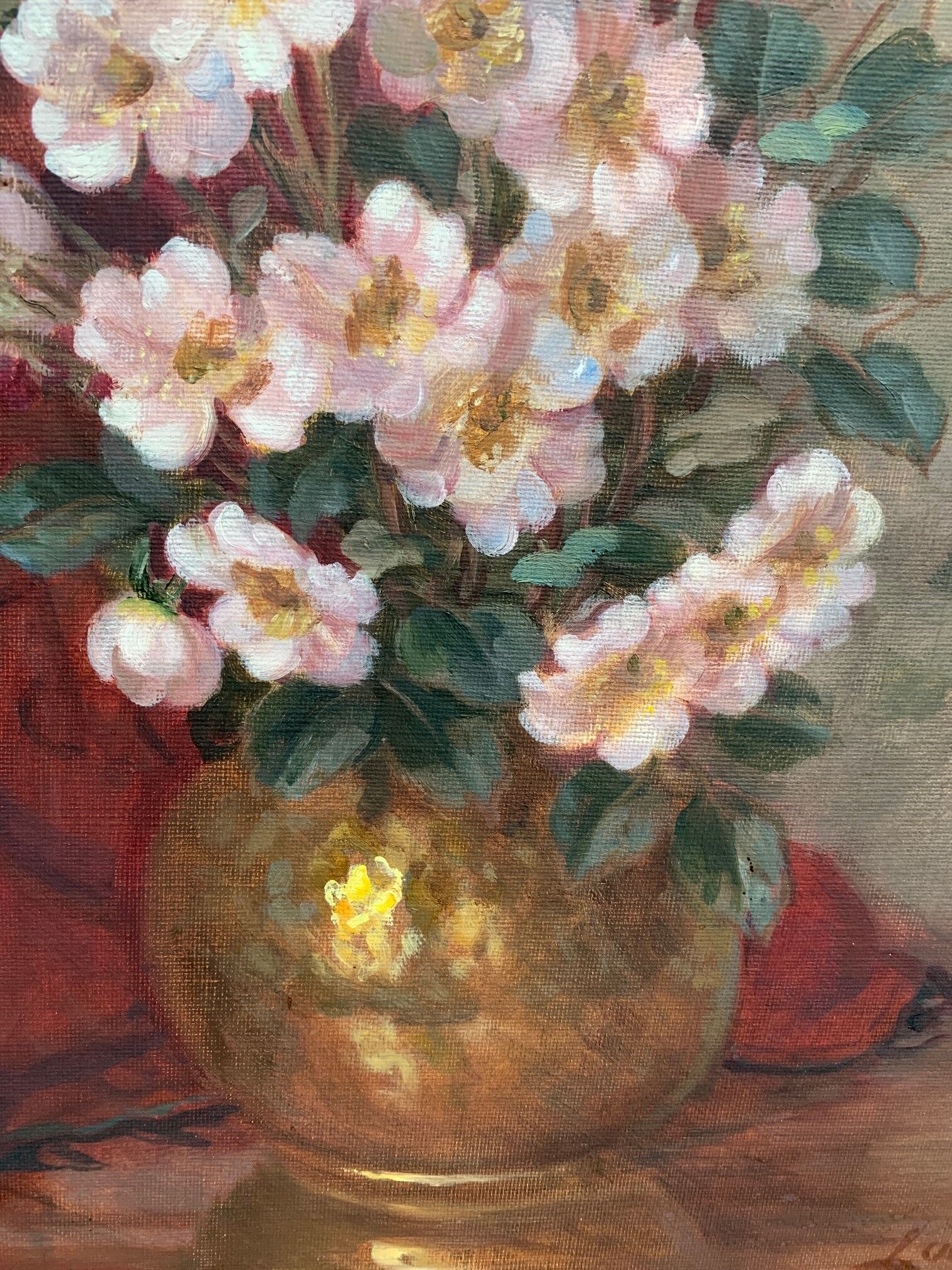 Painting "still life with flowers"