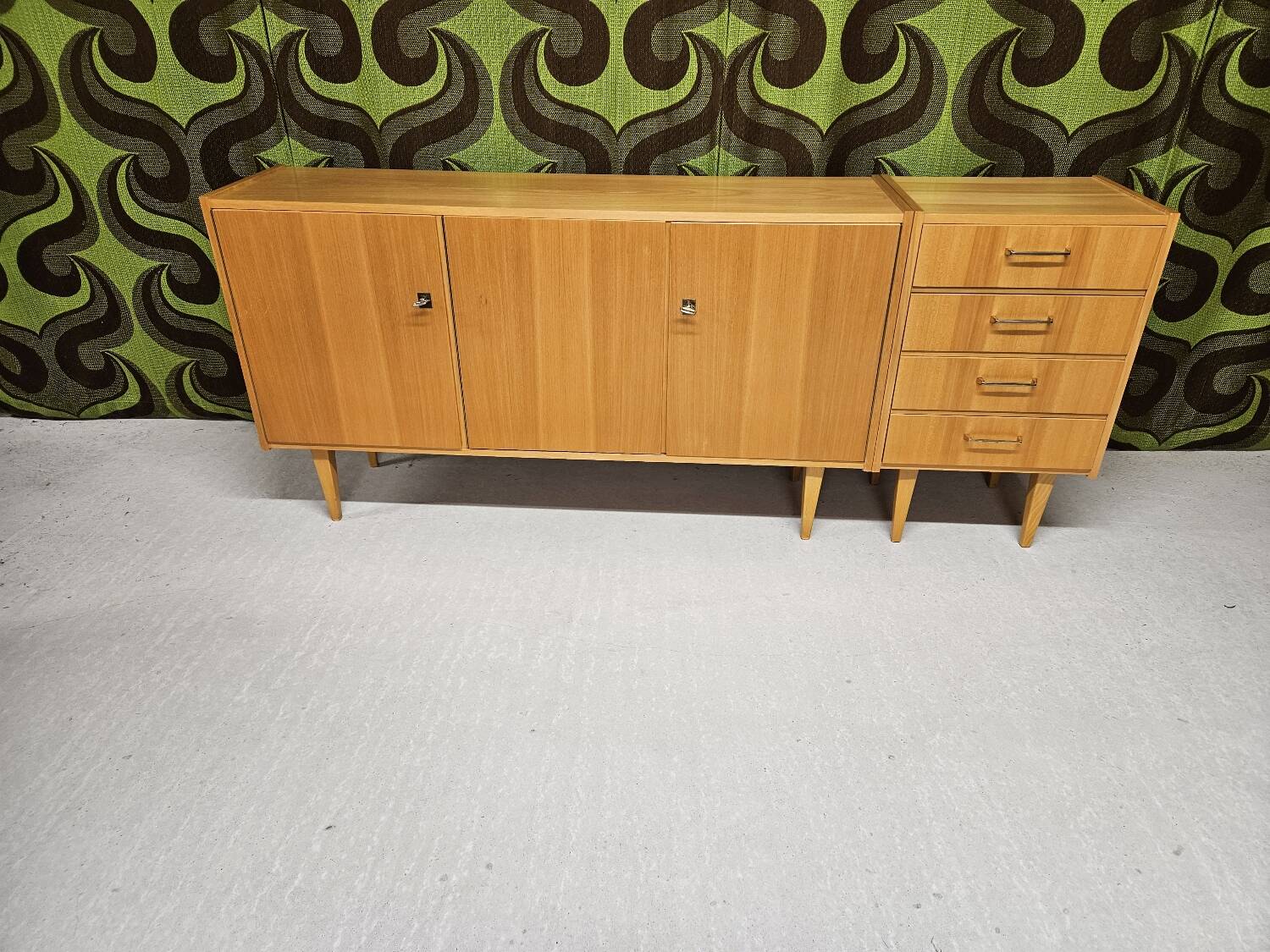 Vintage modular sideboard from the 1970s