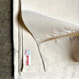 Linen-blend sheet with Venetian lace no. 5 ☐ 180 x 312 cm