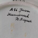 H. Bequet Java model plate