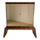 Mid-Century Modern Italian Mirrored Dry Bar Cabinet, 1950s
