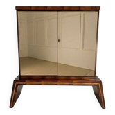 Mid-Century Modern Italian Mirrored Dry Bar Cabinet, 1950s