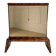 Mid-Century Modern Italian Mirrored Dry Bar Cabinet, 1950s