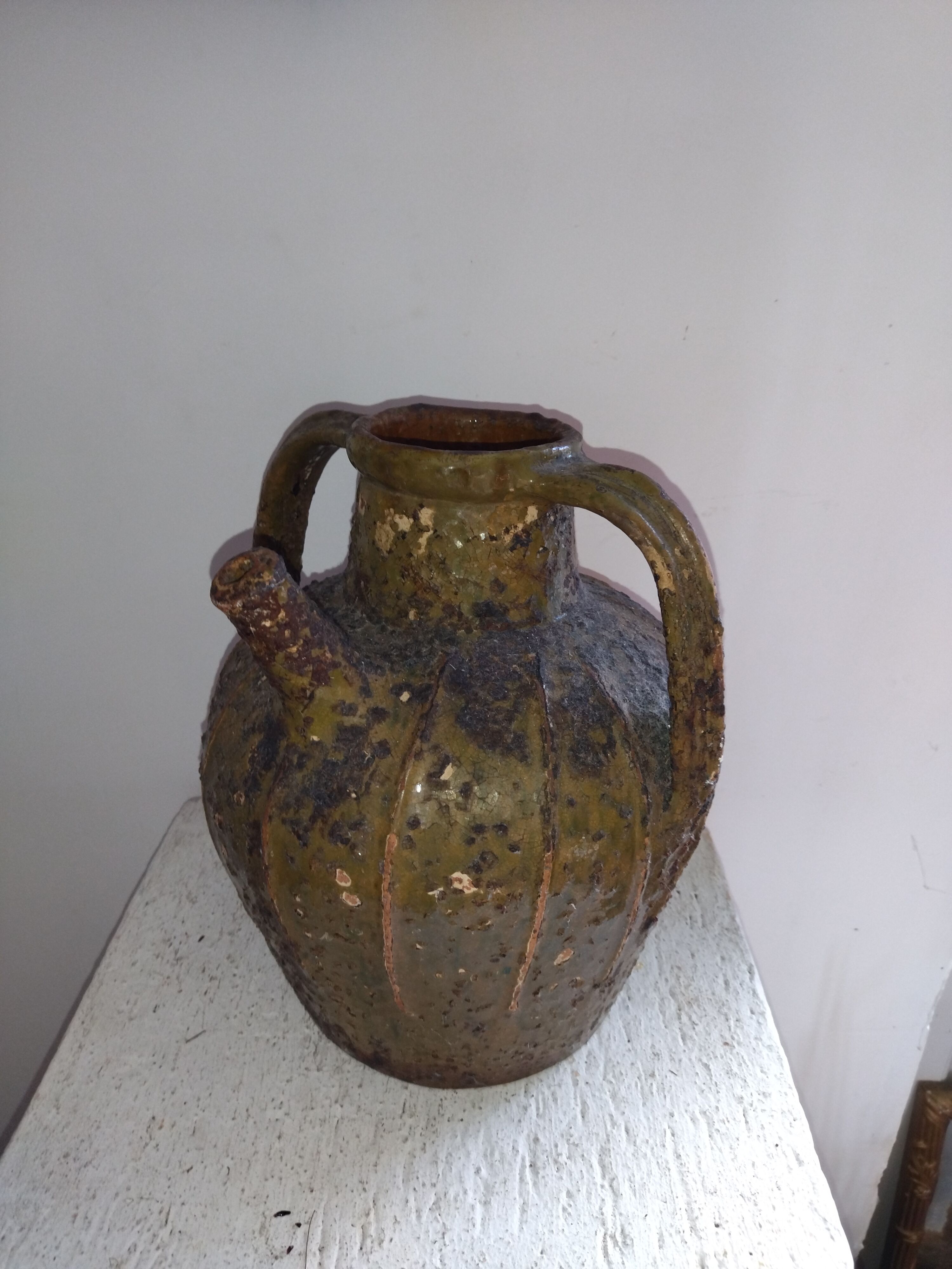 Jarre à huile terre cuite XVIIIe siècle