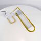 Yellow Candle desk lamp, 1980