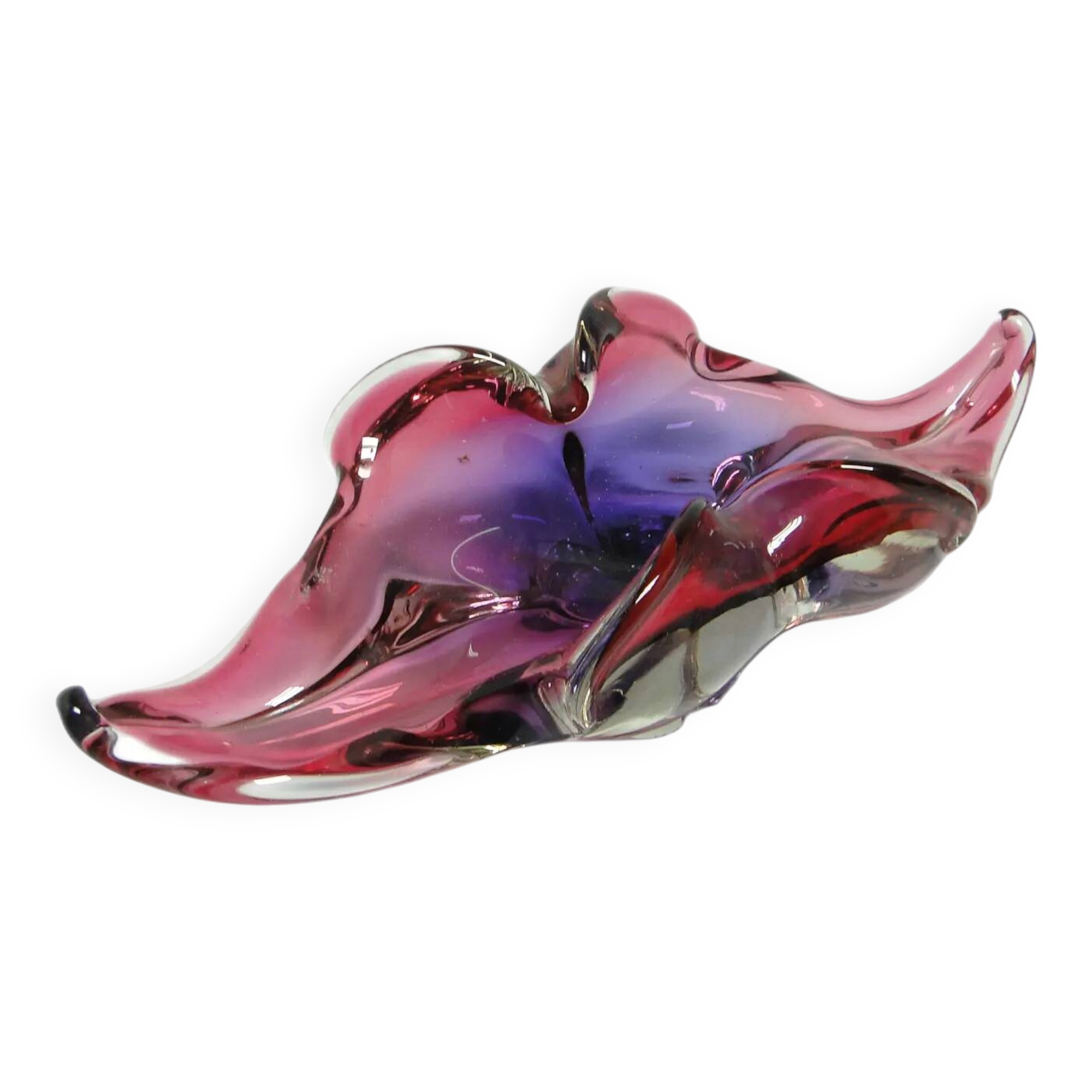 Organizer, mid-century modern, glass, by J. Hospodka, Czechoslovakia, 1960s.