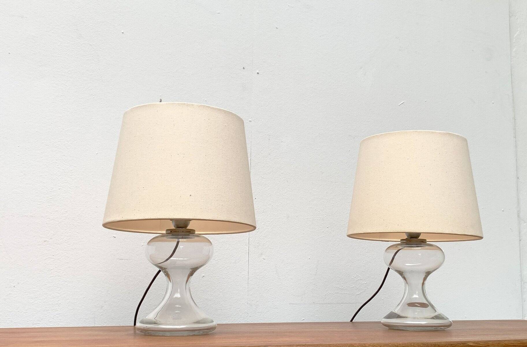Mid-Century ML1 table lamps by Ingo Maurer for M-Design, Germany, 1960s, set of 2