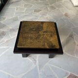 Table basse bois laqué