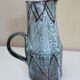 Pitcher signed Camos Vallauris, glazed ceramic, 60s/70s