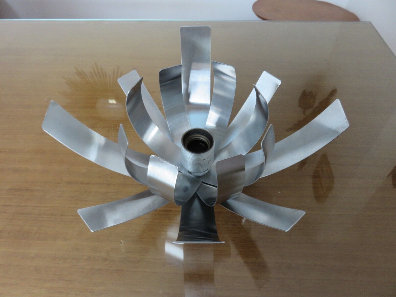 Flower wall lamp by Jocelyne Trocmé for oxar 1970