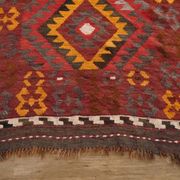 Tapis vintage Maimana, fait main, afghanistan milieu du siecle