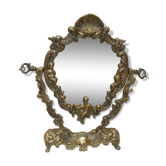 Mirror psyche bronze 31x39cm