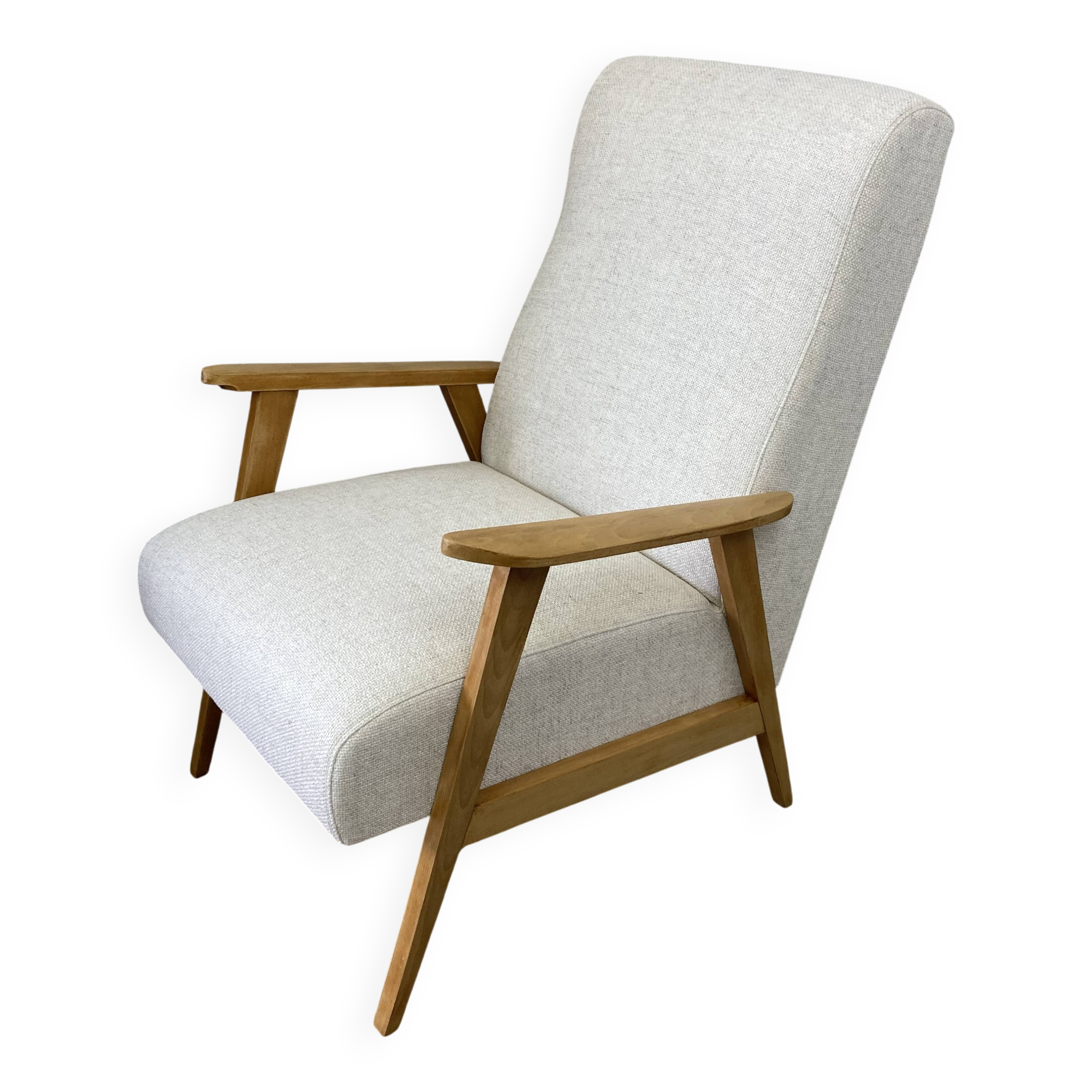 Restored vintage armchair