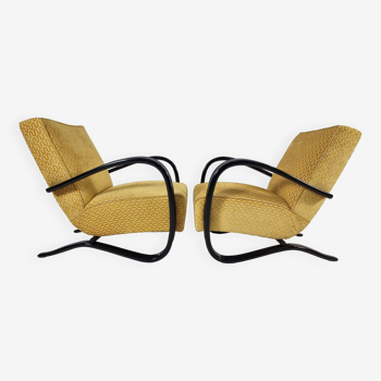 H 269 Armchairs by Jindřich Halabala for Up Závody, 1940s, Set of 2