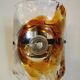Pair of Murano glass sconces by Carlo Nason for Mazzega 70s