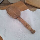 Vintage wooden butter spoon