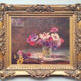 Peinture à l'huile - florale