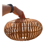 Handmade rattan lampshade
