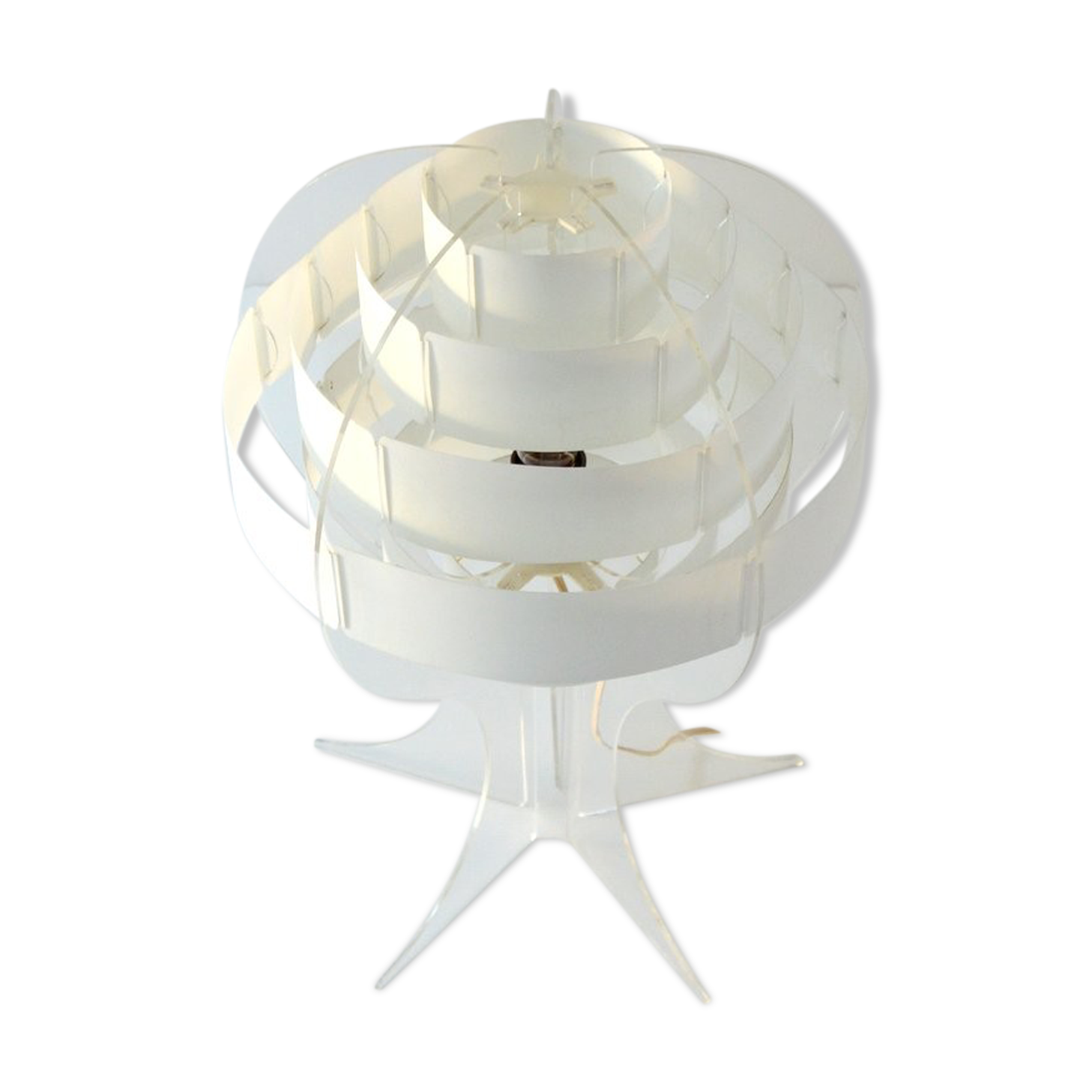 Danish table lamp by Flemming Brylle - Preben Jacobsen vintage 1960s