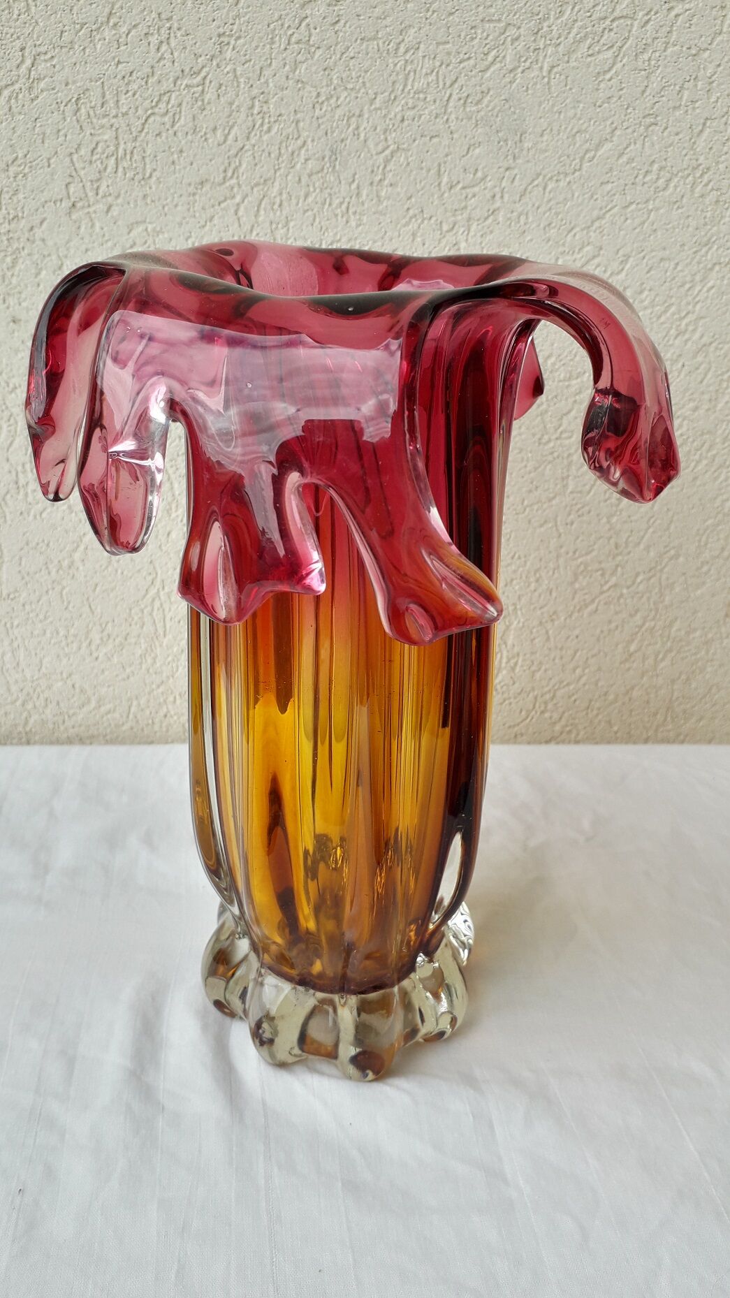 Glass vase treasure of the galleon
