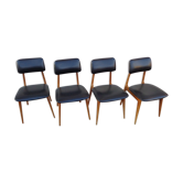 Suite de 4 chaises