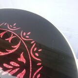 Black and red coffee table