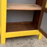 Glass-glazed Parisian wardrobe 1950