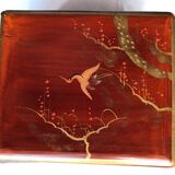 Lacquered wooden box