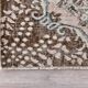 Brown & beige vintage rug 173x253cm