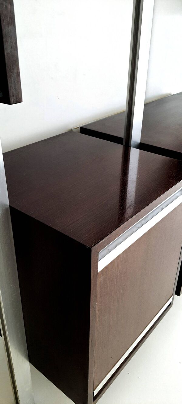 Meuble living / Bibliothèque suspendue modulable par Michel Ducaroy pour Ligne Roset Vintage 1970