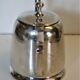 Art Deco teapot made of silver metal