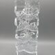 Moulded glass soliflore vase - Ingrid Glashette - 1970s