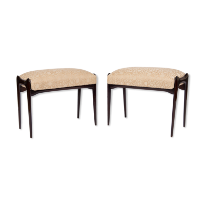 Paire de repose-pieds d'origine italienne